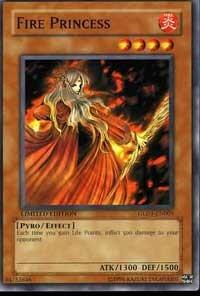 Fire Princess (GLD1-EN005) [Gold Series 2008]