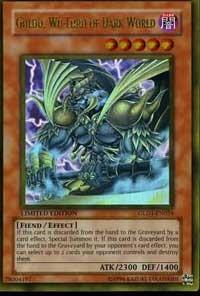 Goldd, Wu-Lord of Dark World (GLD1-EN024) [Gold Series 2008]
