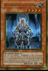 Grandmaster of the Six Samurai (GLD1-EN026) [Gold Series 2008]