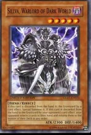 Sillva, Warlord of Dark World (GLD1-EN023) - Gold Series 2008 Limited
