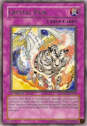 Crystal Pair (DP07-EN025) - Duelist Pack 7: Jesse Anderson Unlimited