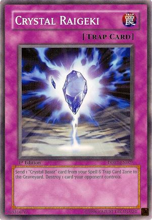Crystal Raigeki (DP07-EN023) - Duelist Pack 7: Jesse Anderson Unlimited