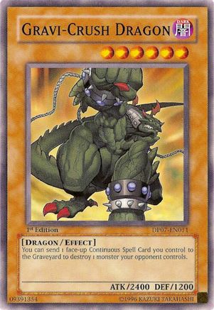 Gravi-Crush Dragon (DP07-EN011) - Duelist Pack 7: Jesse Anderson Unlimited