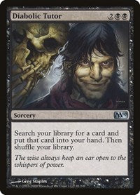 Diabolic Tutor (91) [Magic 2010 (M10)]
