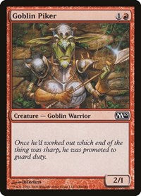 Goblin Piker (140) [Magic 2010 (M10)]