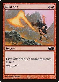 Lava Axe (145) [Magic 2010 (M10)]