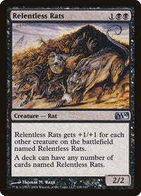 Relentless Rats (108) [Magic 2010 (M10)]