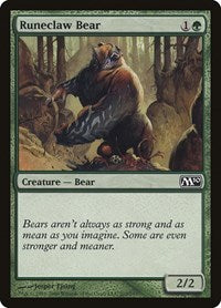 Runeclaw Bear (203) [Magic 2010 (M10)]