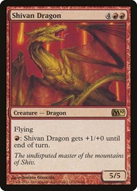 Shivan Dragon (156) [Magic 2010 (M10)]