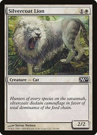 Silvercoat Lion (32) [Magic 2010 (M10)]