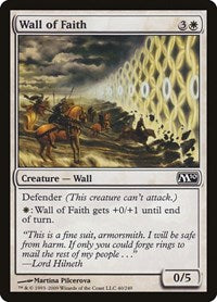 Wall of Faith (40) [Magic 2010 (M10)]