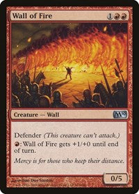 Wall of Fire (162) [Magic 2010 (M10)]