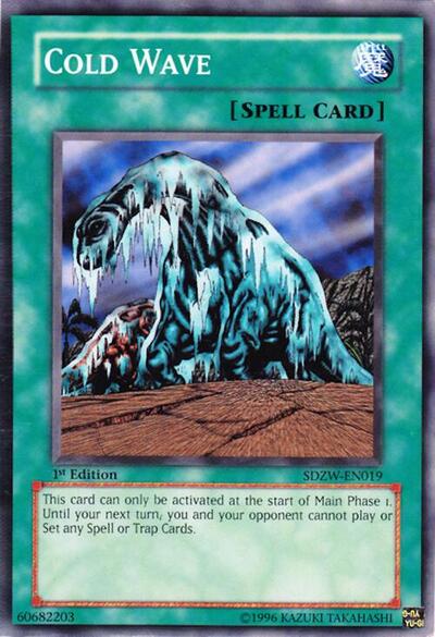 Cold Wave (SDZW-EN019) [Structure Deck: Zombie World]