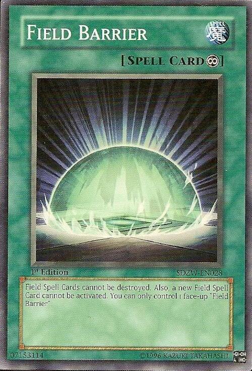Field Barrier (SDZW-EN028) [Structure Deck: Zombie World]