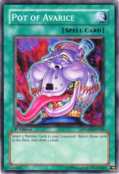 Pot of Avarice (SDZW-EN026) [Structure Deck: Zombie World]