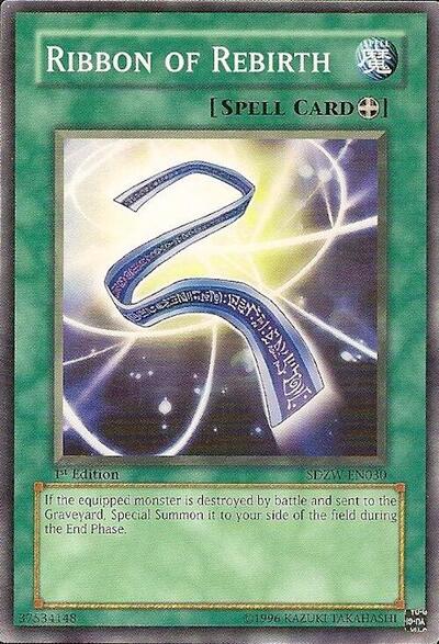 Ribbon of Rebirth (SDZW-EN030) [Structure Deck: Zombie World]