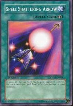Spell Shattering Arrow (SDZW-EN018) - Structure Deck: Zombie World 1st Edition
