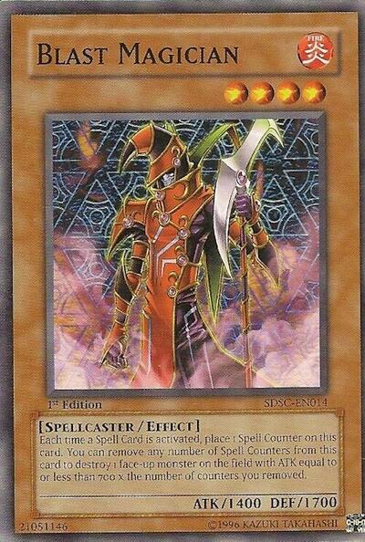 Blast Magician (SDSC-EN014) [Structure Deck: Spellcaster's Command]