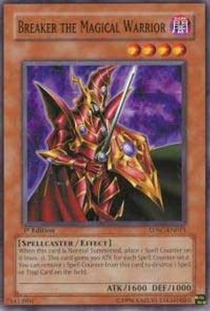 Breaker the Magical Warrior (SDSC-EN011) - Structure Deck: Spellcaster's Command 1st Edition