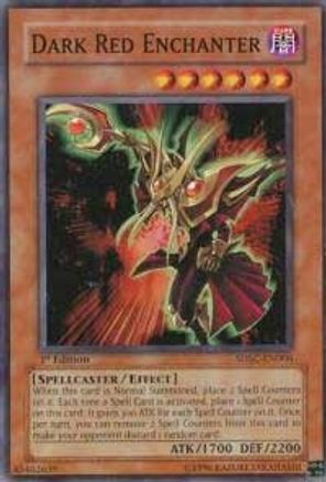 Dark Red Enchanter (SDSC-EN006) - Structure Deck: Spellcaster's Command 1st Edition