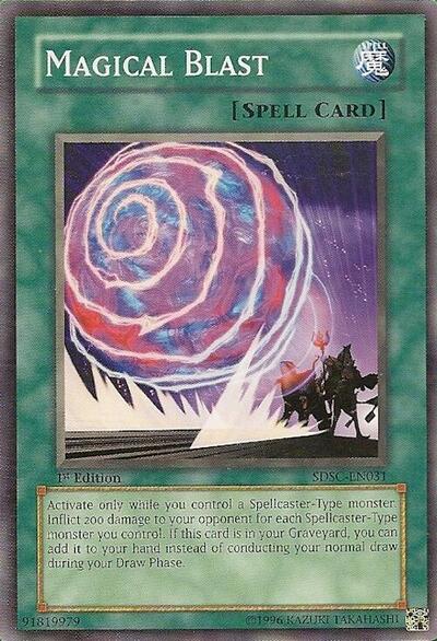 Magical Blast (SDSC-EN031) [Structure Deck: Spellcaster's Command]