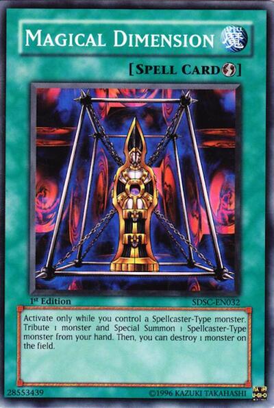 Magical Dimension (SDSC-EN032) [Structure Deck: Spellcaster's Command]