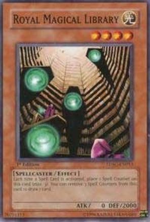 Royal Magical Library (SDSC-EN013) - Structure Deck: Spellcaster's Command 1st Edition