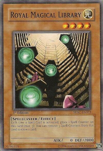 Royal Magical Library (SDSC-EN013) [Structure Deck: Spellcaster's Command]