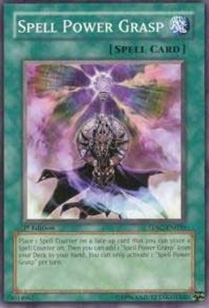 Spell Power Grasp (SDSC-EN020) - Structure Deck: Spellcaster's Command 1st Edition