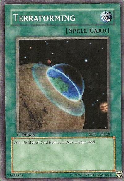 Terraforming (SDSC-EN028) [Structure Deck: Spellcaster's Command]