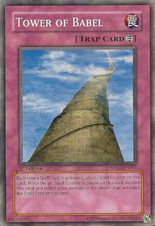 Tower of Babel (SDSC-EN037) [Structure Deck: Spellcaster's Command]