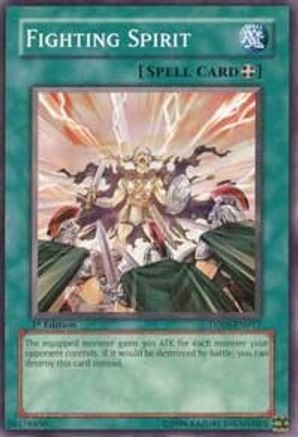 Fighting Spirit (DP08-EN017) - Duelist Pack 8: Yusei Fudo 1st Edition