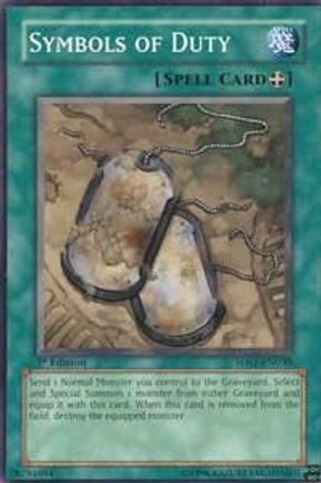 Symbols of Duty (5DS1-EN030) - 5D's 2008 Starter Deck Unlimited