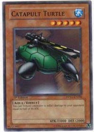 Catapult Turtle (DPYG-EN006) - Duelist Pack: Yugi 1st Edition