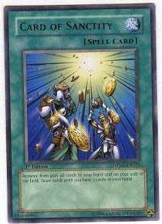 Card of Sanctity (DPYG-EN025) - Duelist Pack: Yugi 1st Edition
