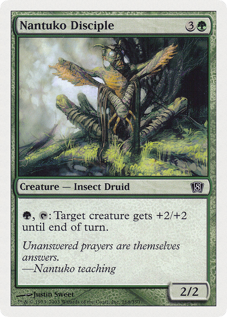 Nantuko Disciple (8ED-268) - 8th Edition Foil