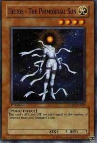 Helios - The Primordial Sun (SDDE-EN005) [Structure Deck: The Dark Emperor]