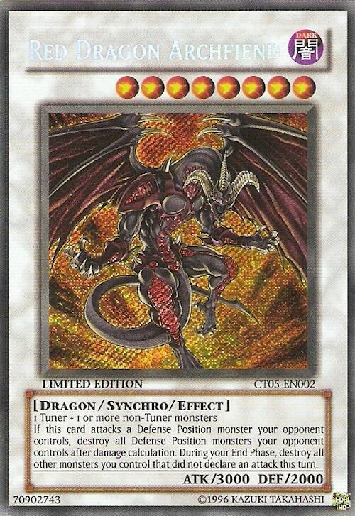 Red Dragon Archfiend (CT05-EN002) [2008 Collectors Tin]