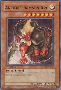 Ancient Crimson Ape (ANPR-EN038) [Ancient Prophecy]