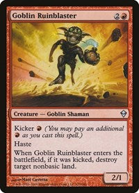 Goblin Ruinblaster (127) [Zendikar]