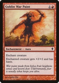 Goblin War Paint (129) [Zendikar]