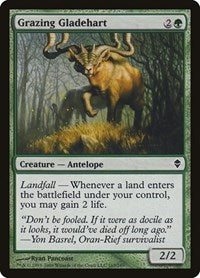 Grazing Gladehart (163) [Zendikar]