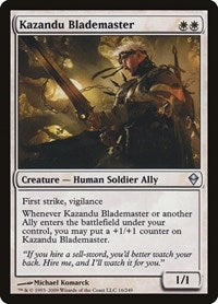 Kazandu Blademaster (16) [Zendikar]