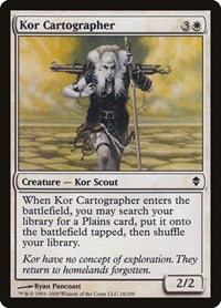 Kor Cartographer (18) [Zendikar]