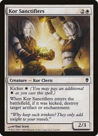 Kor Sanctifiers (22) [Zendikar]