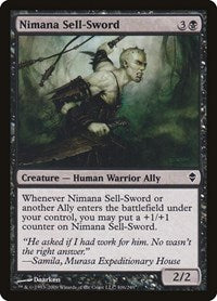 Nimana Sell-Sword (106) [Zendikar]