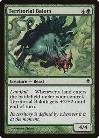 Territorial Baloth (188) [Zendikar]