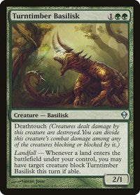 Turntimber Basilisk (190) [Zendikar]