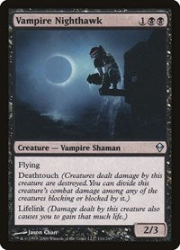 Vampire Nighthawk (116) [Zendikar]