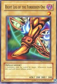 Right Leg of the Forbidden One (DLG1-EN018) [Dark Legends]